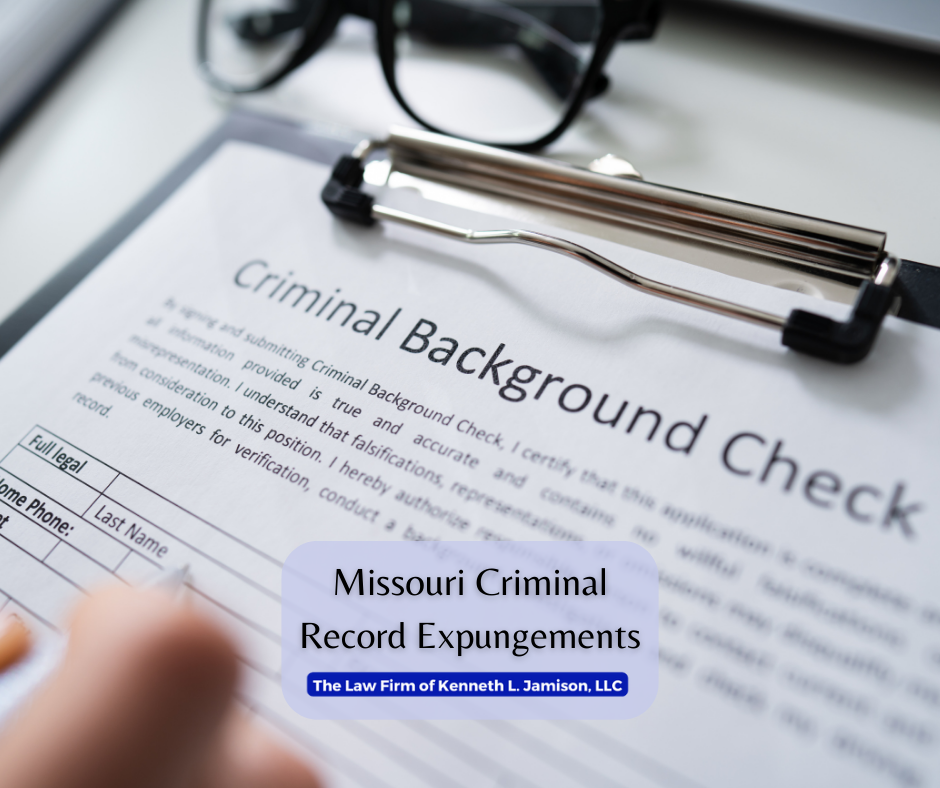 Missouri Criminal Record Expungements